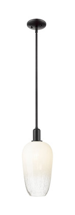 Innovations - 716-1S-BK-G484-7OP - One Light Mini Pendant - Arcadia - Matte Black