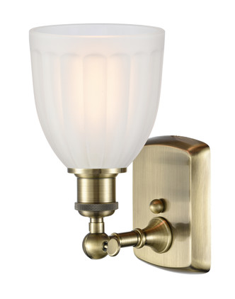 manufacturer_finish:Antique Brass|manufacturer_glass:White Brookfield|light_output:220.00lm|color_temperature:2200K|cri:99