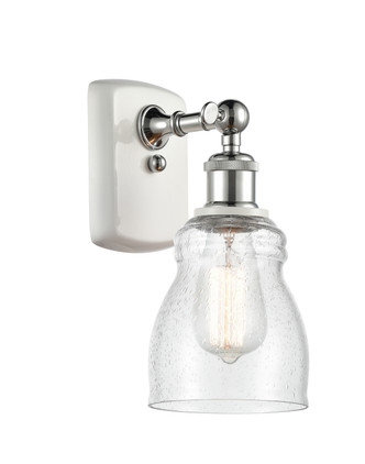 Innovations - 516-1W-WPC-G394 - One Light Wall Sconce - Ballston - White Polished Chrome