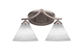 Toltec Lighting - 552-GP-4051 - Two Light Bath Bar - Zilo - Graphite