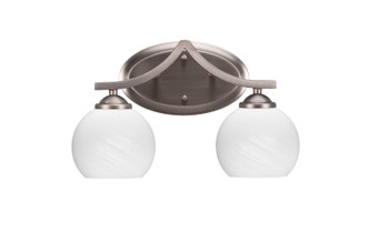Toltec Lighting - 552-GP-4101 - Two Light Bath Bar - Zilo - Graphite