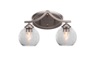 Toltec Lighting - 552-GP-4102 - Two Light Bath Bar - Zilo - Graphite