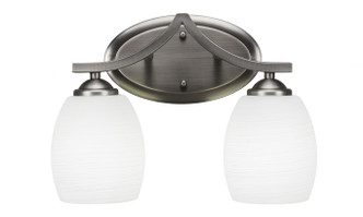 Toltec Lighting - 552-GP-615 - Two Light Bath Bar - Zilo - Graphite