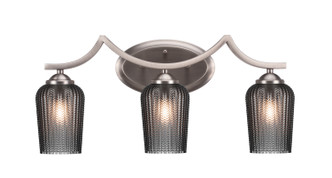 Toltec Lighting - 553-GP-4252 - Three Light Bathroom Lighting - Zilo - Graphite