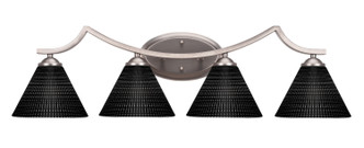 Toltec Lighting - 554-GP-4059 - Four Light Bath Bar - Zilo - Graphite