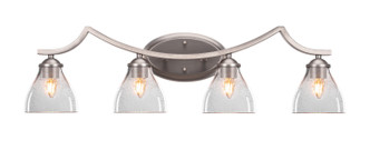 Toltec Lighting - 554-GP-4760 - Four Light Bath Bar - Zilo - Graphite