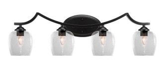 Toltec Lighting - 554-MB-4810 - Four Light Bath Bar - Zilo - Matte Black