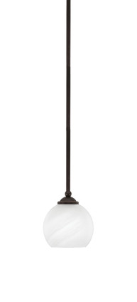 Toltec Lighting - 560-DG-4101 - One Light Mini Pendant - Zilo - Dark Granite