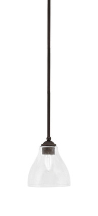 Toltec Lighting - 560-DG-4760 - One Light Mini Pendant - Zilo - Dark Granite