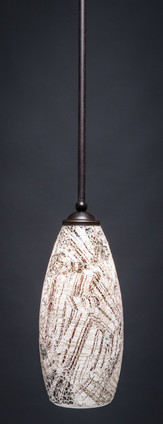 Toltec Lighting - 560-DG-5064 - One Light Mini Pendant - Zilo - Dark Granite