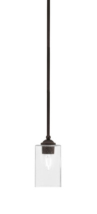 Toltec Lighting - 560-DG-530 - One Light Mini Pendant - Zilo - Dark Granite
