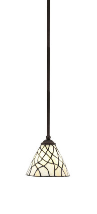 Toltec Lighting - 560-DG-9115 - One Light Mini Pendant - Zilo - Dark Granite