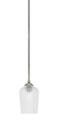 Toltec Lighting - 560-GP-4250 - One Light Mini Pendant - Zilo - Graphite