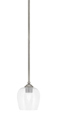 Toltec Lighting - 560-GP-4810 - One Light Mini Pendant - Zilo - Graphite Toltec Lighting - 560-GP-4810 - One Light Mini Pendant - Zilo - Graphite