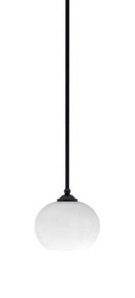 Toltec Lighting - 560-MB-212 - One Light Mini Pendant - Zilo - Matte Black
