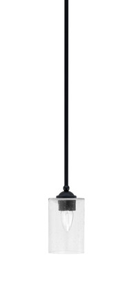 Toltec Lighting - 560-MB-300 - One Light Mini Pendant - Zilo - Matte Black