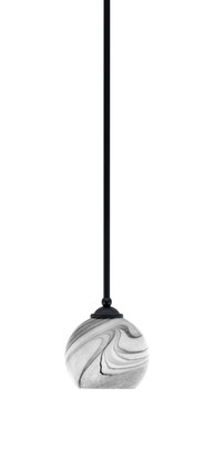 Toltec Lighting - 560-MB-4109 - One Light Mini Pendant - Zilo - Matte Black