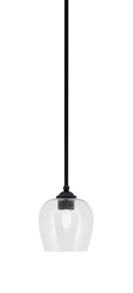 Toltec Lighting - 560-MB-4810 - One Light Mini Pendant - Zilo - Matte Black