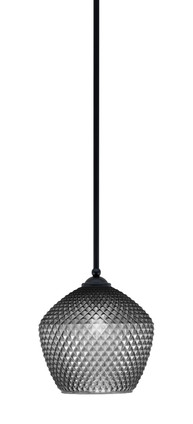 Toltec Lighting - 560-MB-4922 - One Light Mini Pendant - Zilo - Matte Black