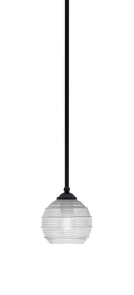 Toltec Lighting - 560-MB-5110 - One Light Mini Pendant - Zilo - Matte Black