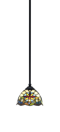 Toltec Lighting - 560-MB-9365 - One Light Mini Pendant - Zilo - Matte Black