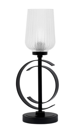 Toltec Lighting - 56-MB-4250 - One Light Accent Lamp - Accent Lamps - Matte Black