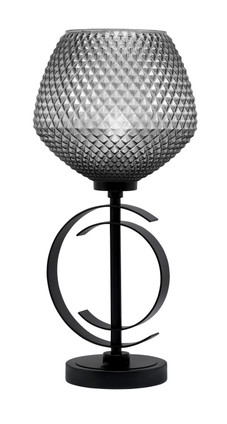 Toltec Lighting - 56-MB-4922 - One Light Accent Lamp - Accent Lamps - Matte Black