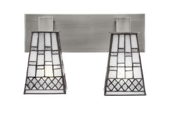 Toltec Lighting - 582-GP-9104 - Two Light Bath Bar - Apollo - Graphite