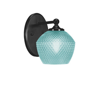 Toltec Lighting - 5911-MB-4625 - One Light Wall Sconce - Capri - Matte Black