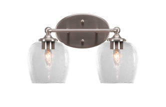 Toltec Lighting - 5912-BN-4810 - Two Light Bathroom Lighting - Capri - Brushed Nickel