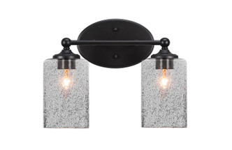 Toltec Lighting - 5912-MB-3002 - Two Light Bathroom Lighting - Capri - Matte Black