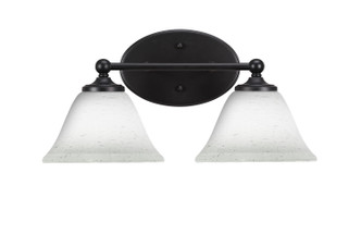 Toltec Lighting - 5912-MB-311 - Two Light Bathroom Lighting - Capri - Matte Black