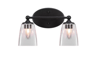 Toltec Lighting - 5912-MB-461 - Two Light Bathroom Lighting - Capri - Matte Black