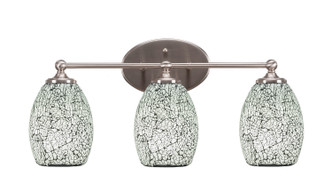 Toltec Lighting - 5913-BN-4165 - Three Light Bathroom Lighting - Capri - Brushed Nickel