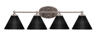 Toltec Lighting - 5914-BN-4059 - Four Light Bathroom Lighting - Capri - Brushed Nickel