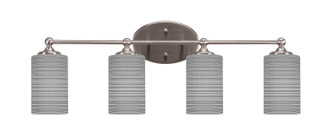 Toltec Lighting - 5914-BN-4062 - Four Light Bathroom Lighting - Capri - Brushed Nickel