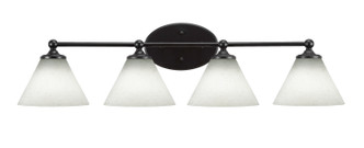 Toltec Lighting - 5914-MB-312 - Four Light Bathroom Lighting - Capri - Brushed Nickel