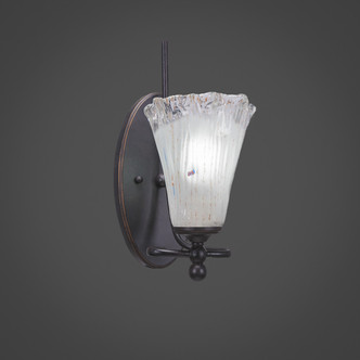 Toltec Lighting - 591-DG-721 - One Light Wall Sconce - Capri - Dark Granite