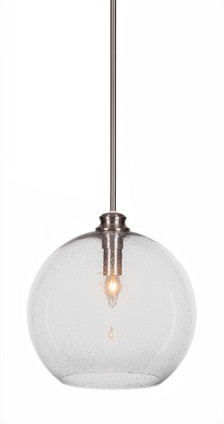 Toltec Lighting - 70-BN-4390 - One Light Pendant - Kimbro - Brushed Nickel