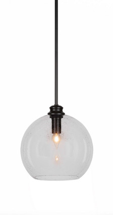 Toltec Lighting - 71-MB-4370 - One Light Pendant - Kimbro - Matte Black