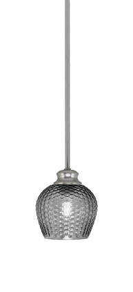 Toltec Lighting - 72-BN-4602 - One Light Pendant - Zola - Brushed Nickel