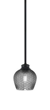 Toltec Lighting - 72-MB-4602 - One Light Pendant - Zola - Matte Black