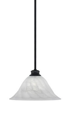 Toltec Lighting - 72-MB-5731 - One Light Pendant - Stem - Matte Black