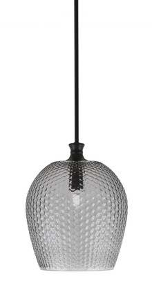 Toltec Lighting - 75-MB-4202 - One Light Pendant - Zola - Matte Black
