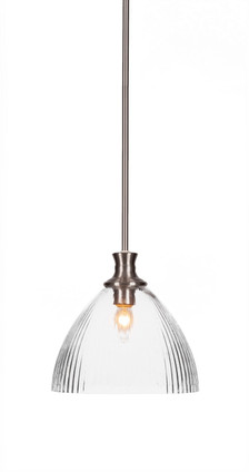 Toltec Lighting - 76-BN-4630 - One Light Pendant - Carina - Brushed Nickel