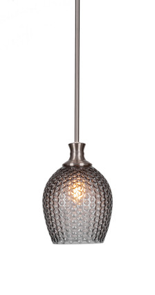 Toltec Lighting - 76-BN-4902 - One Light Pendant - Zola - Brushed Nickel