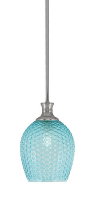 Toltec Lighting - 76-BN-4905 - One Light Pendant - Zola - Brushed Nickel