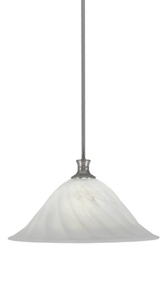 Toltec Lighting - 76-BN-5781 - One Light Pendant - Stem - Brushed Nickel