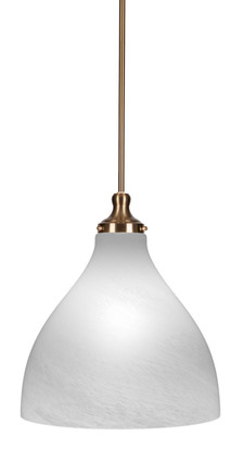 Toltec Lighting - 77-NAB-4741 - One Light Pendant - Juno - New Age Brass
