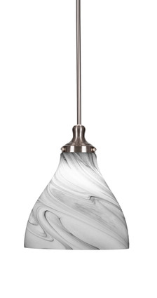 Toltec Lighting - 79-BN-4729 - One Light Pendant - Juno - Brushed Nickel